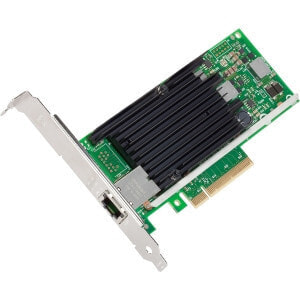 Intel X540-T1 - Internal - Wired - PCI Express - Ethernet - 10000 Mbit/s - Green - Gray