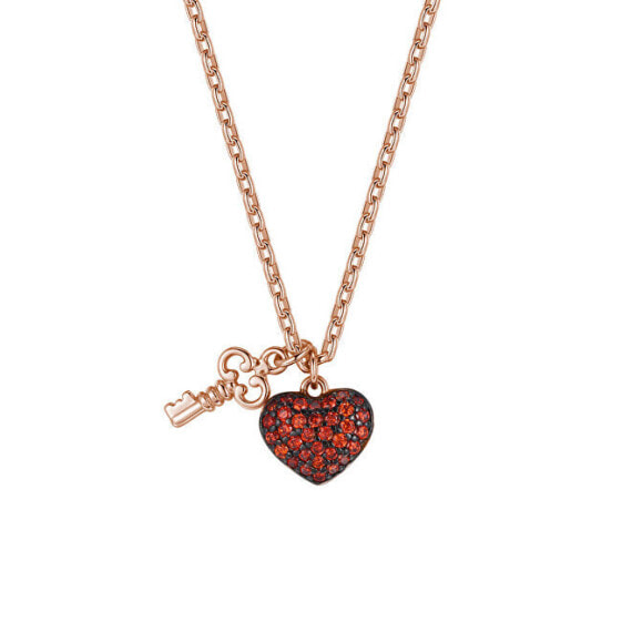Enamored bronze necklace Storie RZC045 (chain, pendants)