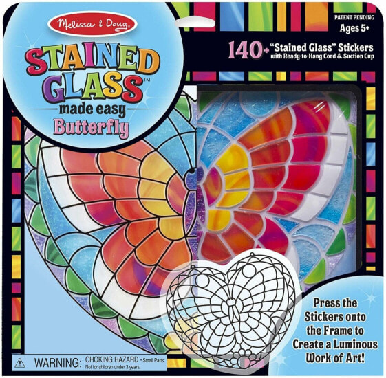 Melissa & Doug Stained Glass Made Easy Butterfly #9295 B5