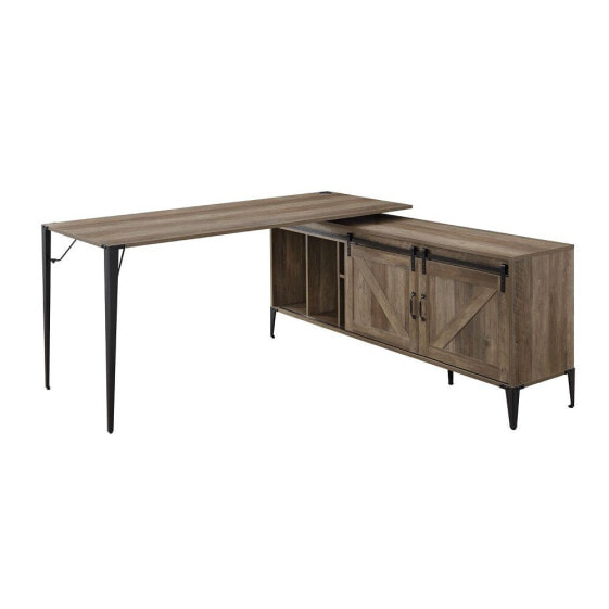 Zakwani Writing Desk, Rustic Oak