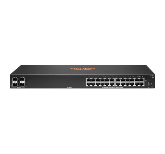 HPE 6100 24G 4SFP+ - Managed - L3 - Gigabit Ethernet (10/100/1000) - Rack mounting - 1U