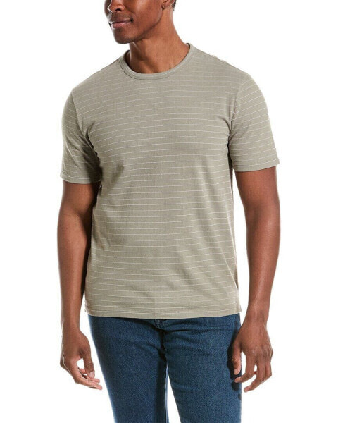 Vince Garment Dye Fleck Stripe T-Shirt Men's