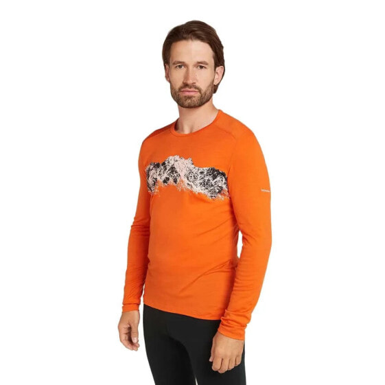 ICEBREAKER Merino 200 Oasis Remarkables Long sleeve base layer