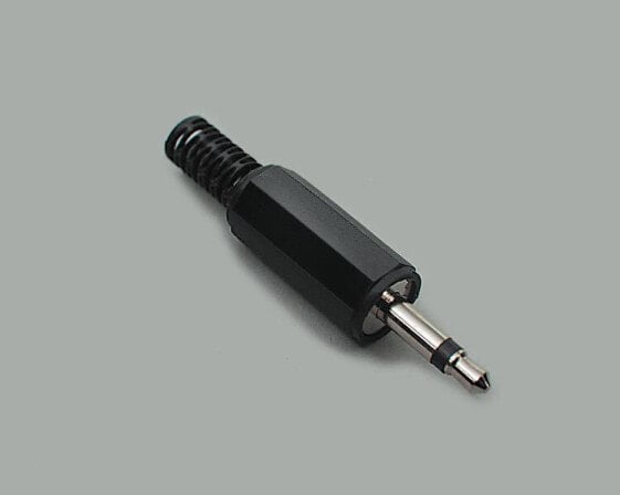 BKL Electronic 072118 - audio connector with connection cable 6,3mm - Schwarz