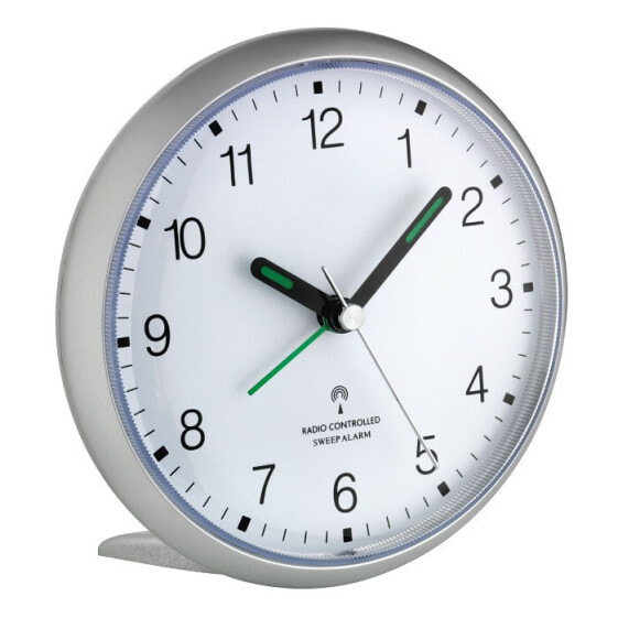 TFA Dostmann 60.1506, Mechanical alarm clock, Grey, Analog, Battery, AA, 1.5 V