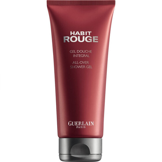 Guerlain Habit Rouge All Over Shower Gel Мужской ароматизированный гель для душа 200 мл