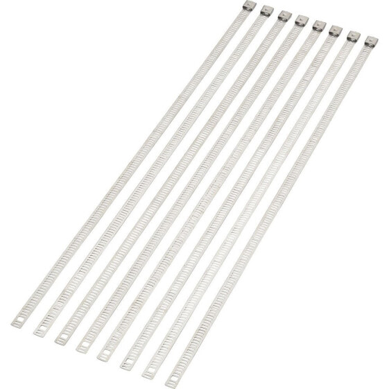 MOOSE HARD-PARTS Stainless Steel Ladder-Style Cable Ties 8 Units