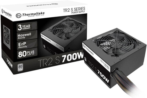 Блок питания ПК ThermalTake TR2 S 700W POWER SUPPLY 80PLUS 120MM FAN, PS-TRS-0700NPCWEU-2 (80PLUS 120MM FAN)