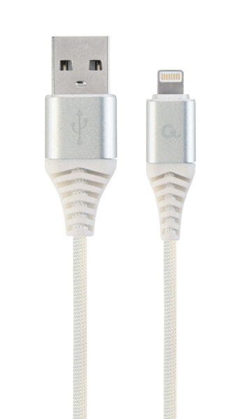 Кабель для зарядки Gembird CC-USB2B-AMLM-2M-BW2 - 2 м - Lightning - USB A - Male - Male - Silver - White