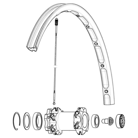 MAVIC Assmebly Kit For Supermax Wheels