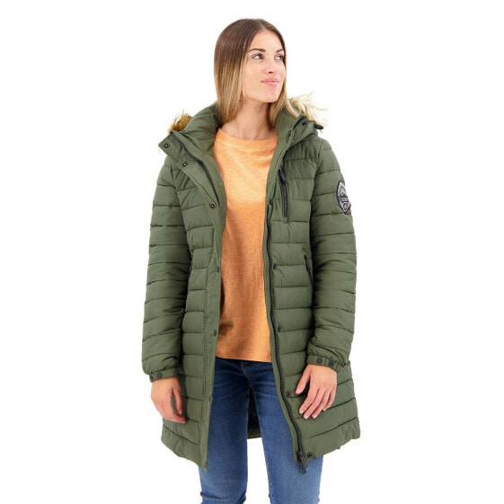 SUPERDRY Fuji Mid Length puffer jacket