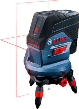 Bosch GCL 2-50 C - Line/Point level - Black,Blue - 1/4" - IP54 - 20 m - 0.3 mm/m