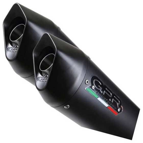 GPR EXHAUST SYSTEMS Furore Nero homologated Bolt On Muffler