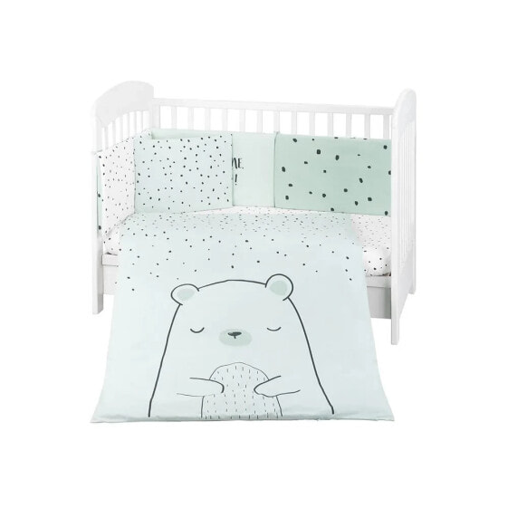 KIKKABOO 6 Piece Bed 70/140 cm Bear With Me