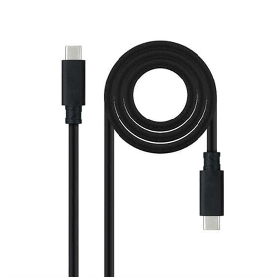 USB-C-кабель NANOCABLE 10.01.4102 Чёрный 2 m