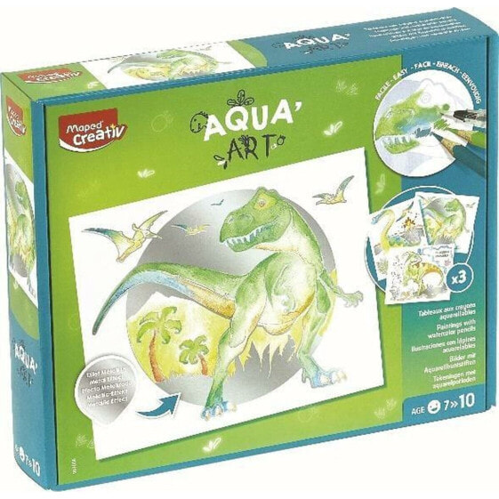 Раскраски для рисования Maped Aqua Art