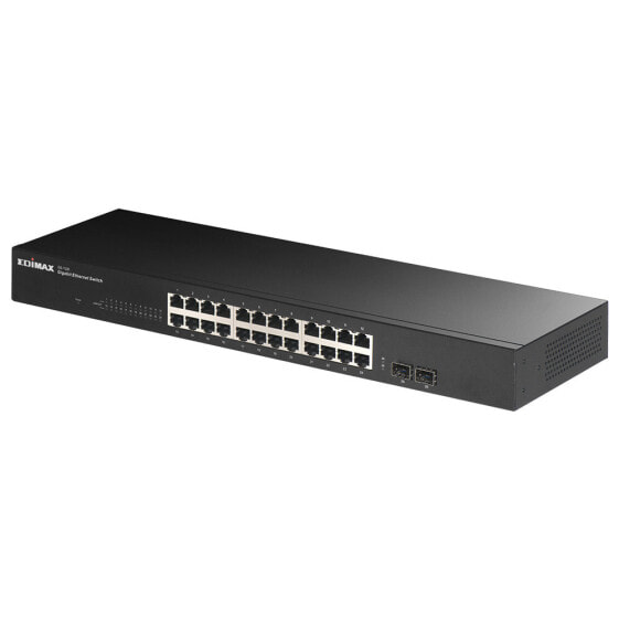 Edimax GS-1026 V3 - Unmanaged - Gigabit Ethernet (10/100/1000) - Full duplex - Rack mounting