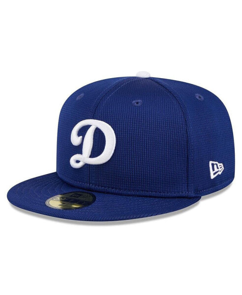 Men's Royal Los Angeles Dodgers 2024 Batting Practice 59FIFTY Fitted Hat