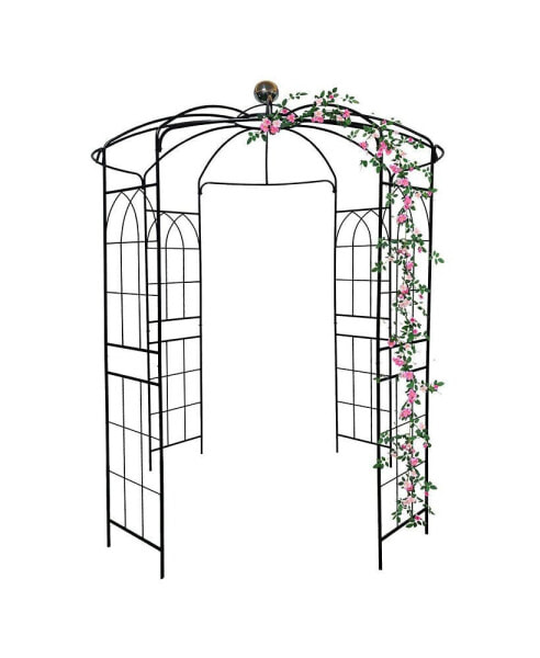 Birdcage Shaped Metal Garden Arch Gazebo