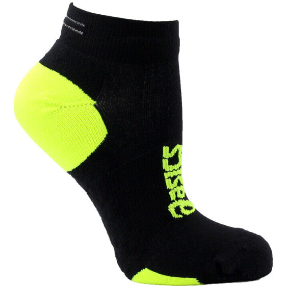 ASICS LiteShow Nimbus Low Cut Socks Mens Black Athletic ZK1950-9072