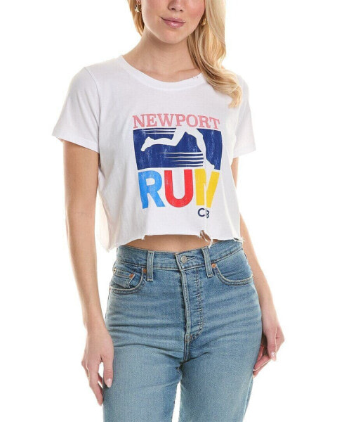 Prince Peter Newport Run Club Crop T-Shirt Women's