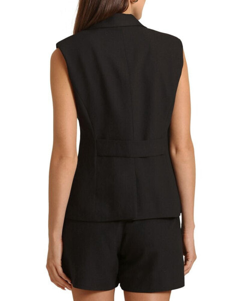 Women's Cutaway One-Button Vest