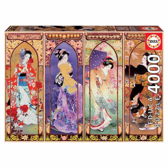 EDUCA BORRAS 4000 Pieces Japanese Collage Puzzle