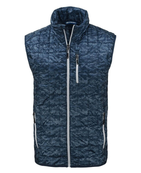 Men's Rainier PrimaLoft Eco Insulated Full Zip Printed Puffer Vest