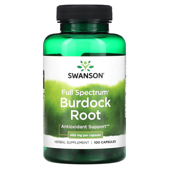 Full Spectrum Burdock Root, 460 mg, 100 Capsules