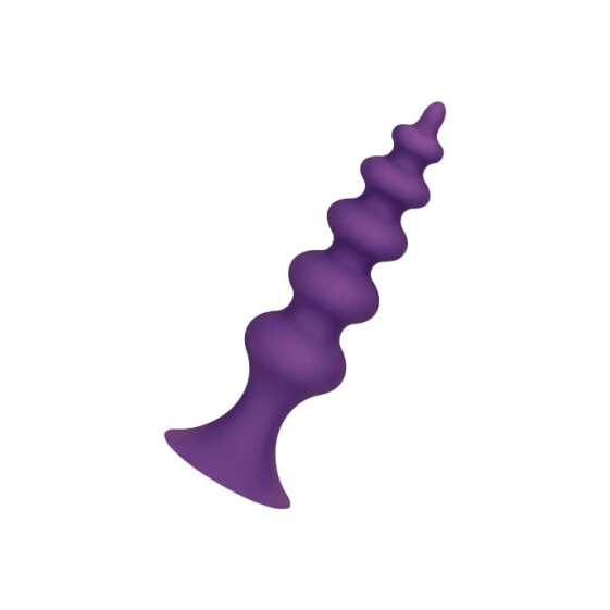 Strukturierter Silikon-Analdildo, 12 cm