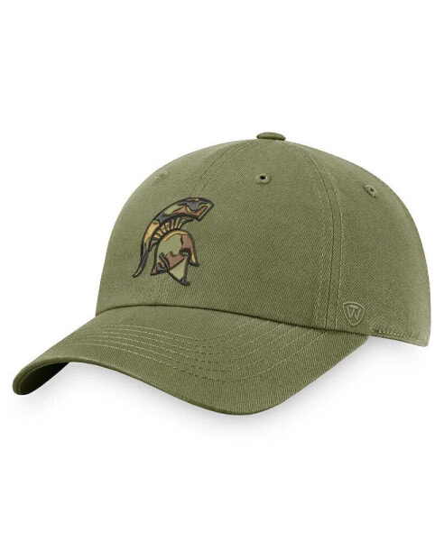 Men's Olive Michigan State Spartans OHT Military-Inspired Appreciation Unit Adjustable Hat