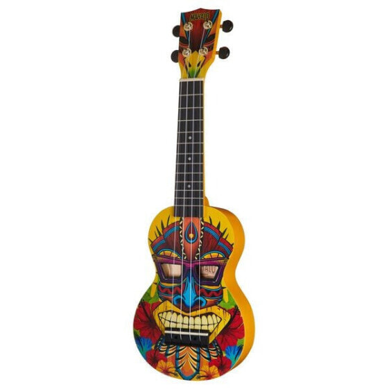 Mahalo Art - Tiki Soprano Ukulele