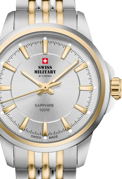 Swiss Military SM34105.04 Ladies Watch Classic Sapphire Glas 28mm 10ATM