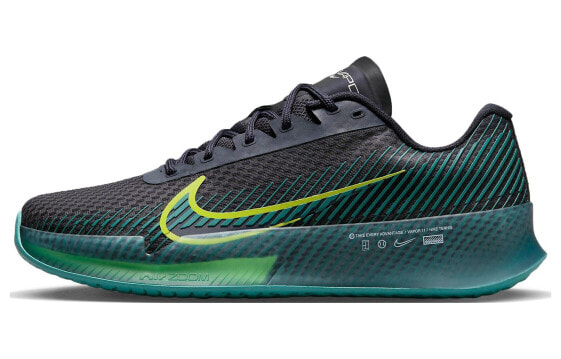 Кроссовки для тенниса Nike Air Zoom Vapor 11 HC "Черный Яркий Кактус"