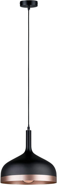 Подвесной светильник Paulmann 79629 Neordic Hannover 1x 20 Вт E27 черный/матовый медь 230 В металл [Класс энергопотребления А++]