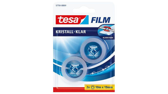 Tesa 57759 - 10 m - Transparent - 19 mm - 2 pc(s)