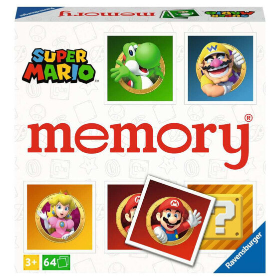 Образовательный набор Ravensburger Grand Memory - Super Mario Разноцветный
