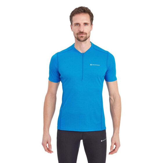 MONTANE Dart Nano Half Zip Short Sleeve T-Shirt