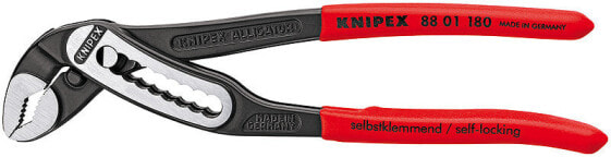 KNIPEX 88 01 180 - Tongue-and-groove pliers - 4.2 cm - 3.6 cm - Chromium-vanadium steel - Red - 18 cm