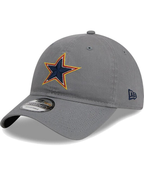 Головной убор мужской New Era Dallas Cowboys серый из коллекции Color Pack 9TWENTY.