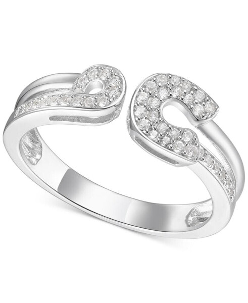 Кольцо Macy's Diamond Horseshoe Cuff SR.