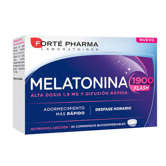 Витамины для здорового сна Forte Pharma МЕЛАТОНИН 1900 мг быстрое засыпание 30 таблеток