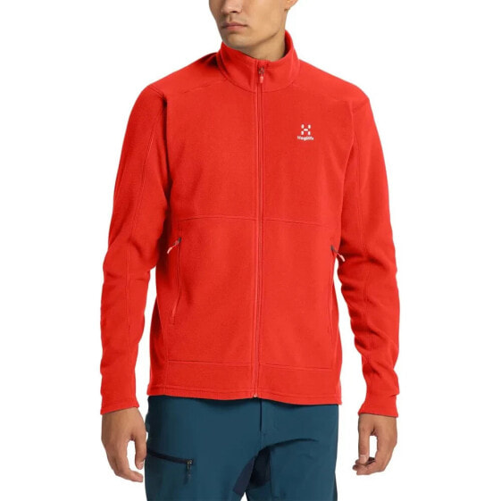 HAGLOFS Buteo Mid full zip sweatshirt