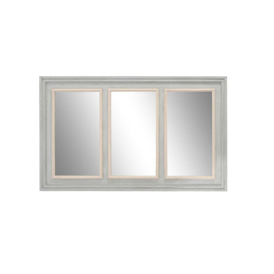 Настенное зеркало Home ESPRIT Белый Серый Деревянный 150 x 5 x 90 cm
