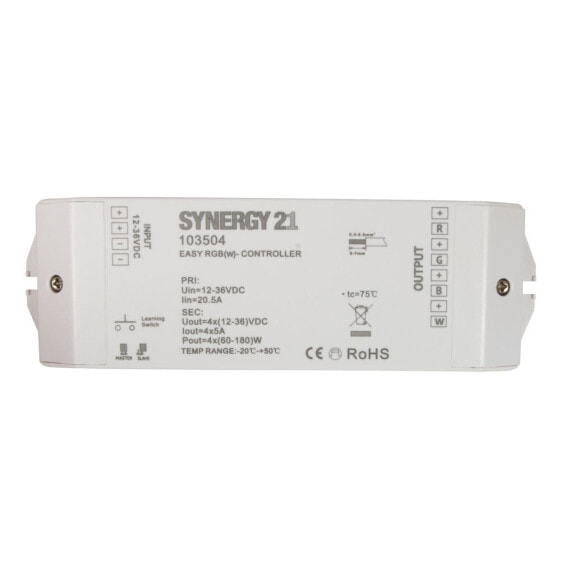 Synergy 21 S21-LED-SR000085 - Wireless - White - 868.3 MHz - LED - 0 - 15 m - -20 - 50 °C