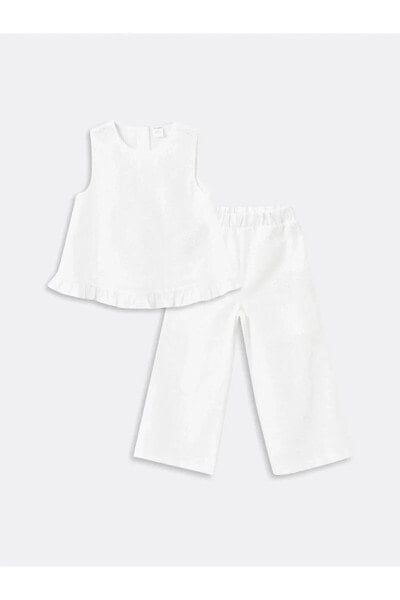 Костюм для малышей LC WAIKIKI Блуза и брюки для девочек без рукавов