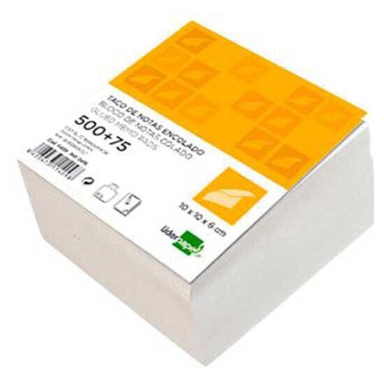 LIDERPAPEL Glued paper block 100x100x60 mm white 80gr