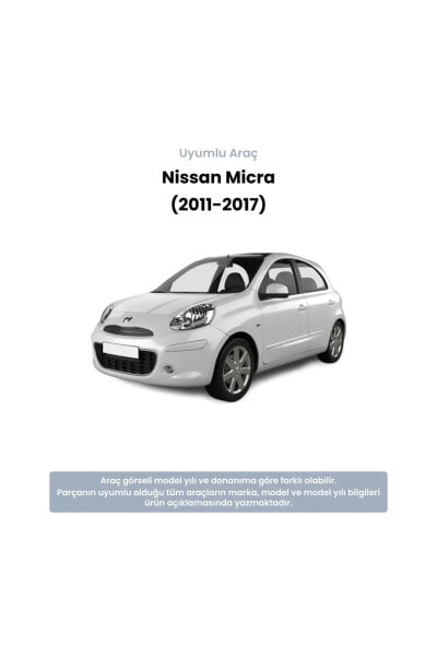 Nissan Micra 260mm Ön Fren Disk Takımı (2011-2017) Bosch