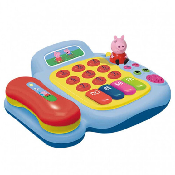 Игрушка музыкальный инструмент Peppa Pig Activity Phone And Piano With Figure Peppa Pig