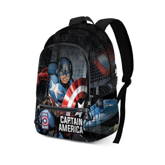 DISNEY Captain America Defender Fight Fan 2.0 Backpack
